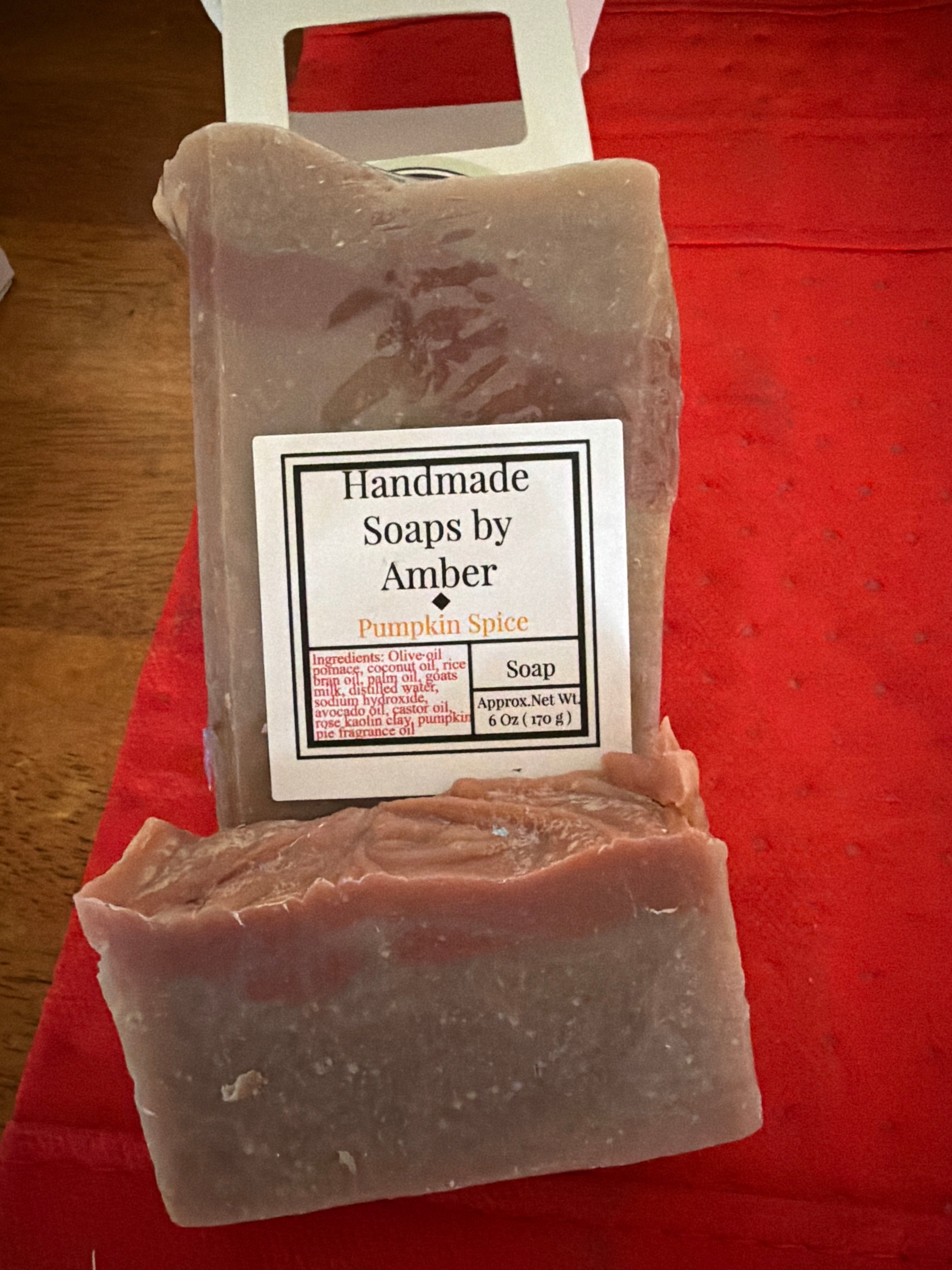 Pumpkin Spice Goat Milk Soap