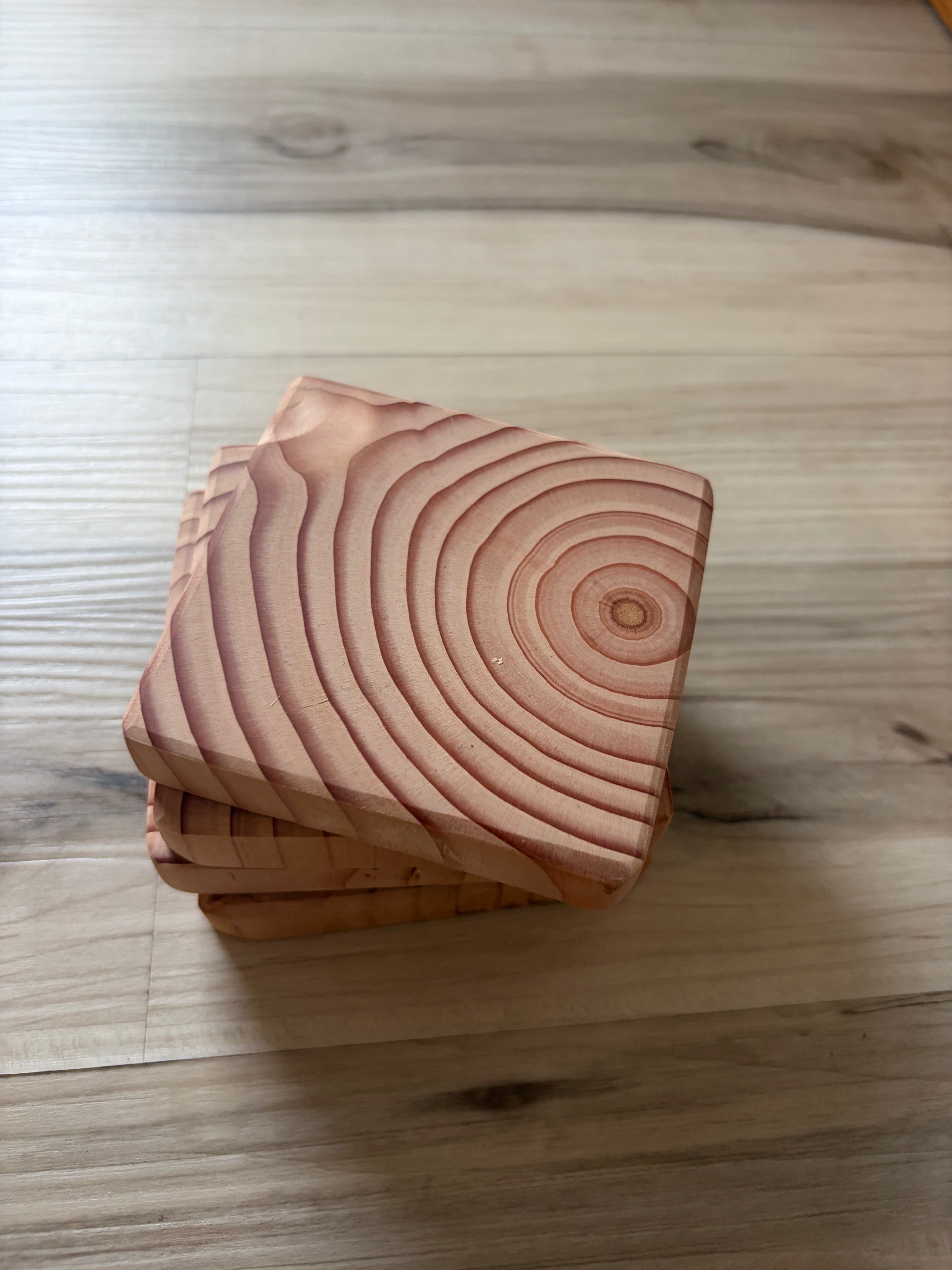 Natural Pine Coaster
